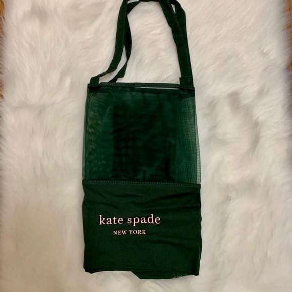 Kate spade large green mesh tote - Picture 4 of 4